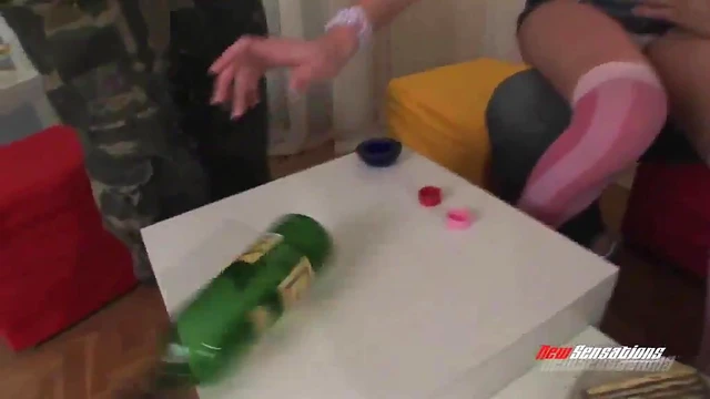 Adorable Blonde Teen With Perfect Natural Tits Loves Her Gangbang AdventureTonight