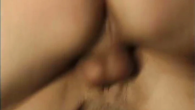 Timeless Blonde Enjoying Two Hard Pecks in Nostalgic Passion