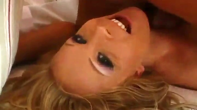 Seductive Blonde Surrenders to Her Lovers' Desires Completely