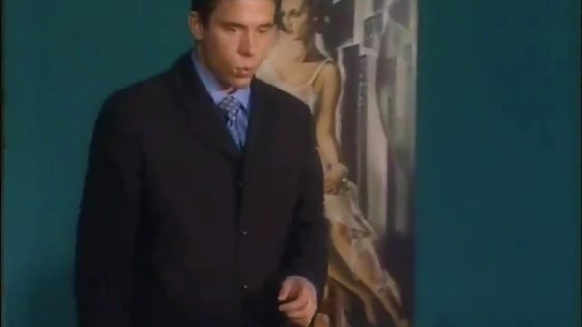 Seductive Redhead Gives Double Blowjob & Gets Topped Off With Facial