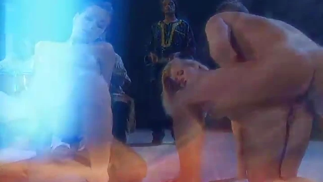 Sizzling Euro Beauties Get Roughly Taken by Two Dicks in Wild Orgasm Party