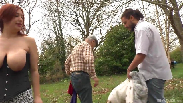 Sensual Elodie Lucitt Thrills in Steamy Outdoor Forest MMF Threesome