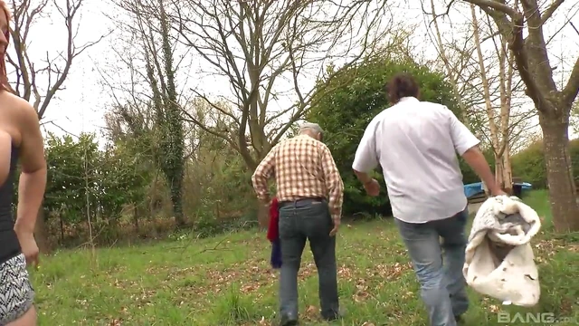 Sensual Elodie Lucitt Thrills in Steamy Outdoor Forest MMF Threesome