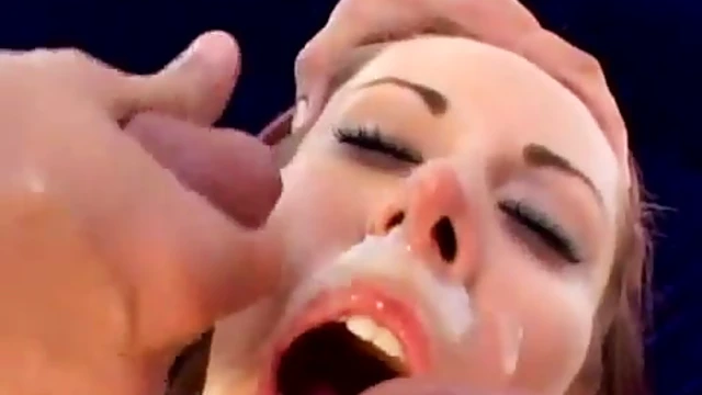 Slim Slutty Beauty Takes Two Hard Dicks Simultaneously