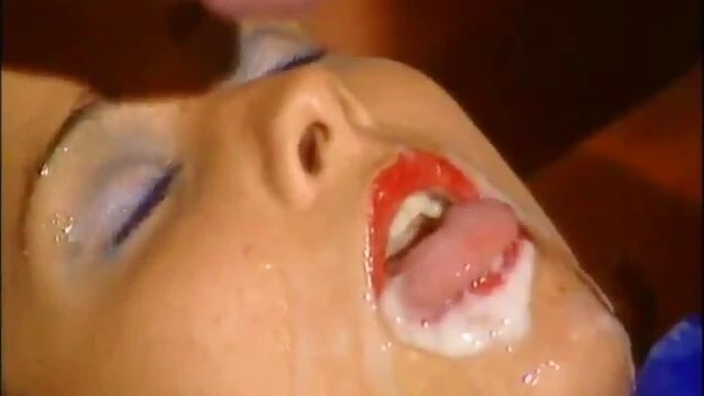 Blue-Latex Chick Seduces Twin Dicks With Lustful Desires And Passion