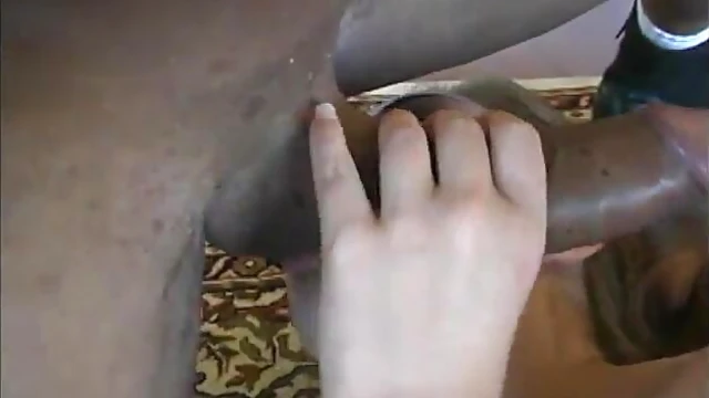 Annissa Gets Sandwiched by Interracial Duo for Steamy Threesome Action