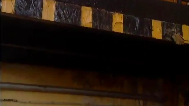 Amanda Parker Tempts Two Guys For Steamy Garage Fuckfest Action