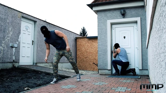 Mea & Mila's Hot Kitchen Adventure - Rough Double Penetration Sex Action