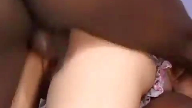 Inked Blonde Takes Double Black Cock for Raw Sex Action