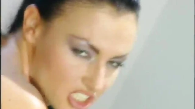 Sizzling Brunette Laura Angel Takes Double Penetration in Steamy MMF Trio Sex