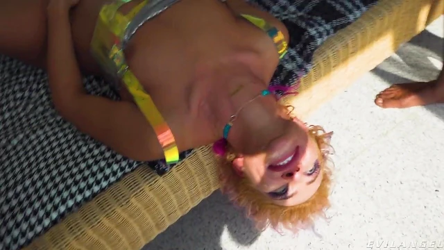 Blonde Slut Cherry Kiss Takes Two Big Black Dicks Deep Inside Her Pussy