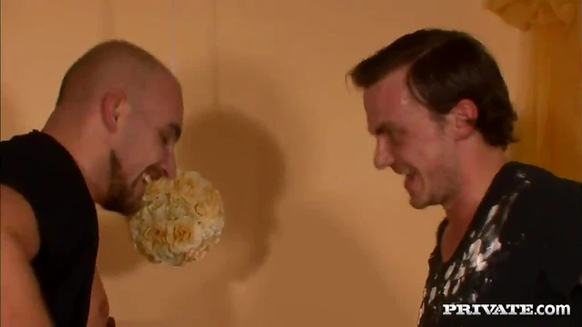 Passionate MILF Evelina Marvellou Takes Two Cocks & Gets Facials