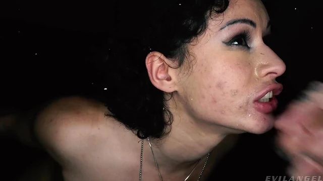 Hot Slutty Stacy Bloom Gets Double Penetrated In Seductive Leather Uniform