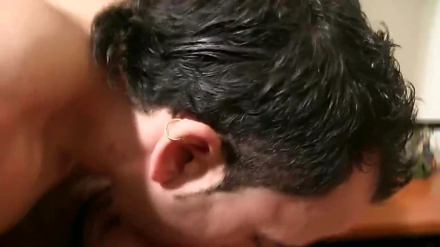 Double Thick Rods Drench Brunette's Wet Passionate Love Hole