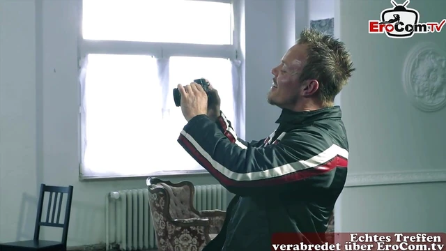 Blonde Teen Seduces Stranger For Steamy Street Encounter