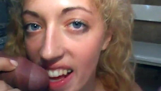 Dirty Blonde Slut Takes Double Penetration In Steamy Threesome Action