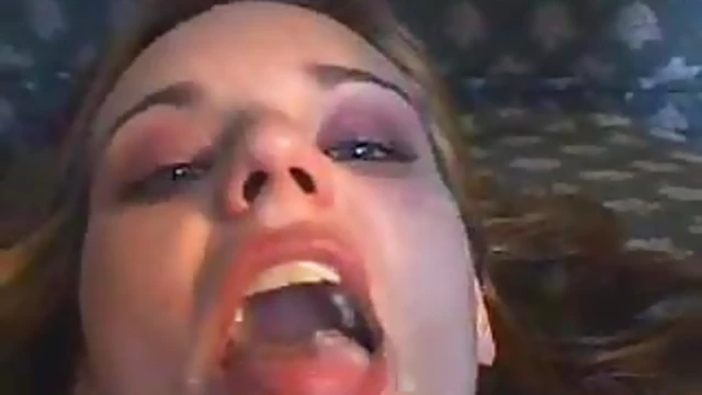 White Chick in Stockings Gets Double Penetrated Hard by Two Black Guys