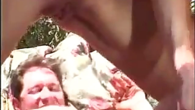 Blonde Milf Julie Young Gets Retro Outdoor Double Dicked Delightfully