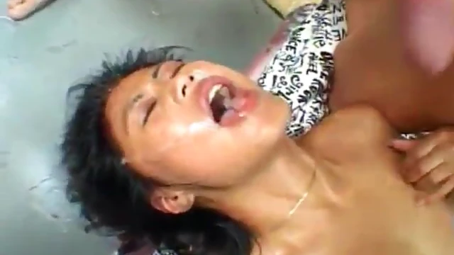 Hot Asian Hooker Takes Two Dicks and Gets Fucked Wildly Hard