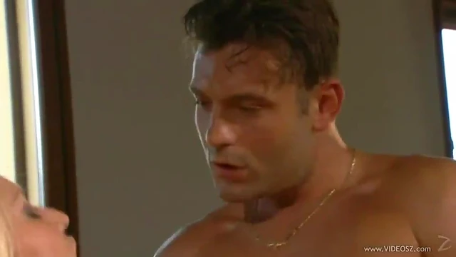 Charming Blond Siren Julie Enjoys Double Penetration Ecstasy