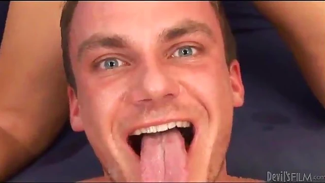 Blonde Bombshell Kathy Anderson Gets Fucked Vigorously in Both Holes