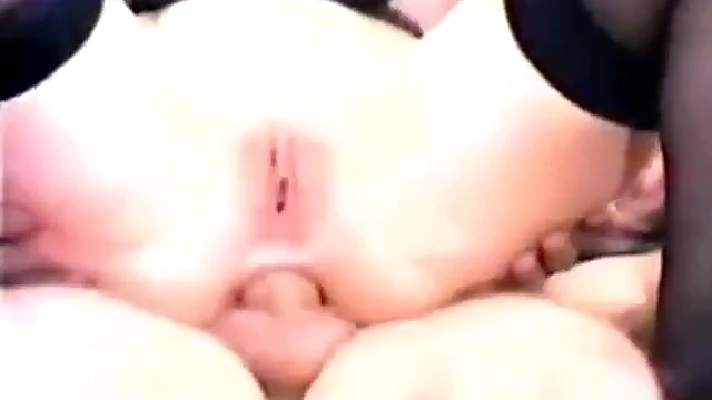 Vintage Danish Babe Sucks Thick Cock & Rides It Hardly For Pleasure