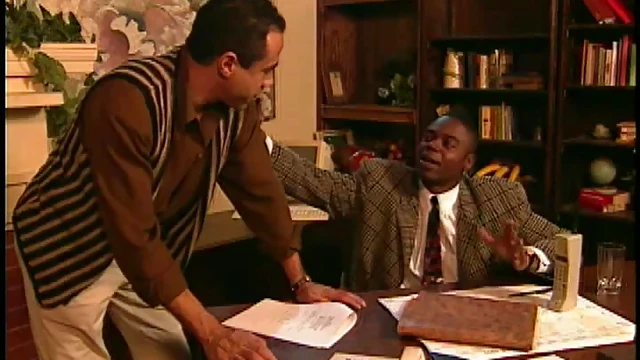 Steamy Ebony Threesome Leads to Explosive Double Penetration