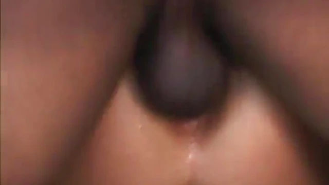 Sultry Brunette in Stockings Takes Big Cock, Swallowing Cum Deeply