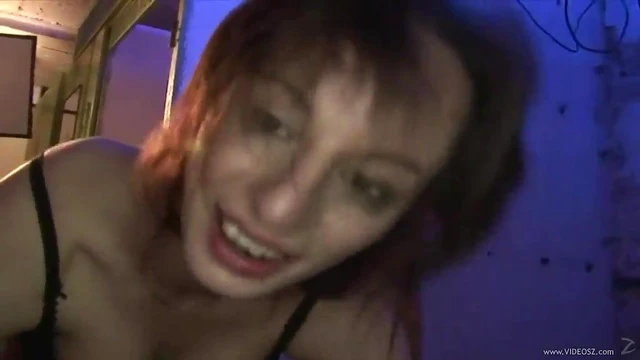 Seductive Gundula Gets Face Fucked & Pounded Doggy Style by Two Hard Cocks