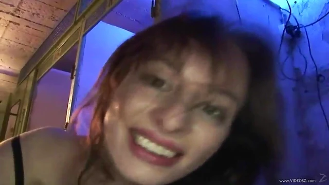 Seductive Gundula Gets Face Fucked & Pounded Doggy Style by Two Hard Cocks