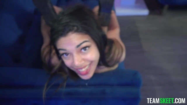 Roommate Harmony Wonder Kneels Down To Deliver An Amazing Blowjob