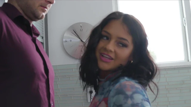 Ryan Reid's Stunning Girlfriend Moans Loudly During Hard Fucking