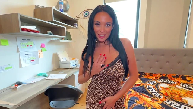 Sultry Brunette Anissa Kate Rides Hard Cock With Big Tits & Tight Pussy