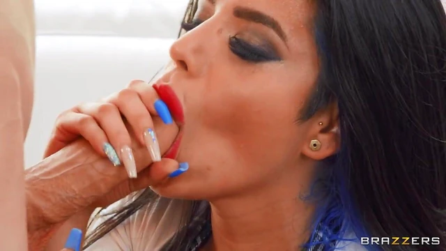 Sexy Brunette Sara Takes Revenge With A Hard Ride On Both Bike And Cock