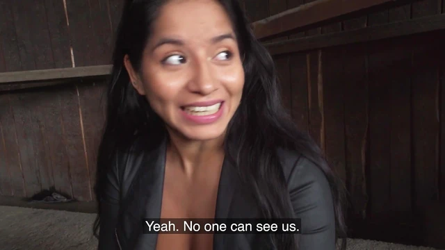 Brunette Amy Amor Takes Rough Outdoor Cock In HD POV Action