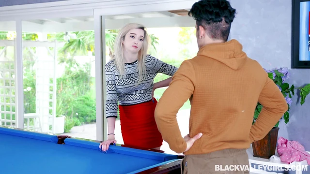 Sexy Sweet Maya Bijou Plays Passionately With Her Friend’s Cock