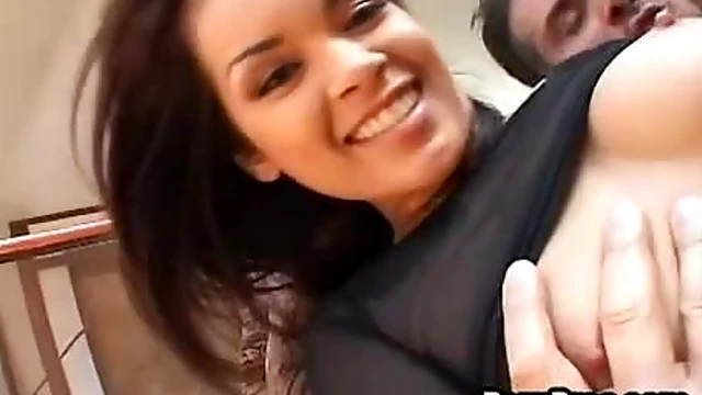 Pretty-Faced Cutie Gets Shagged Hard by Mirror Reflection