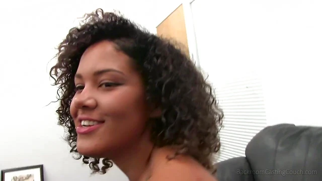 Curly-Haired Jaden Craves Thick Cock with Lustful Desire