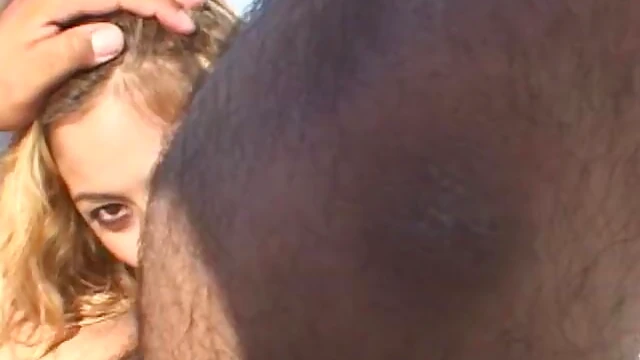 Flirty Fat Guy Sweet-Talks Kat Into Blowjob On The Boat Ride