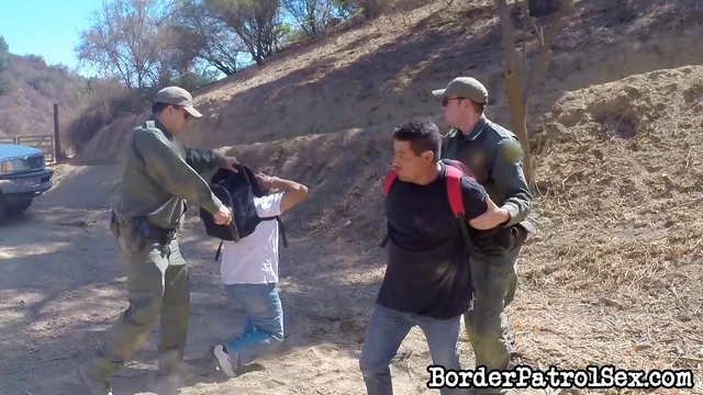Hot Cop Fucks Sultry Latina Against Desert Tree in Steamy Encounter