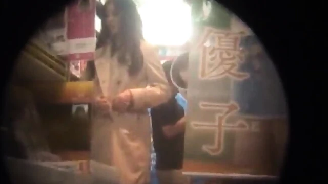 Seductive Asian Babe Arrives At Sex Toy Store Wearing Just Thong & Bra