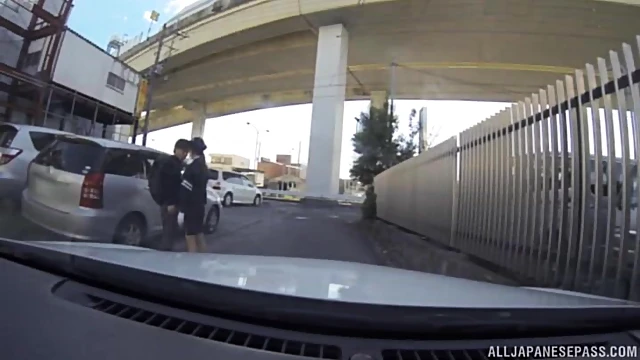 Policewoman Gets Nailed Hard By Perverted Officer Right In Car!