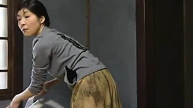 Passionate Japanese Wife Takes Hard Floor Fuck With Desire