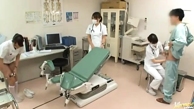 Naughty Nurses Offer Beyond Handjobs At Busy Medical Center
