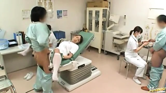 Naughty Nurses Offer Beyond Handjobs At Busy Medical Center