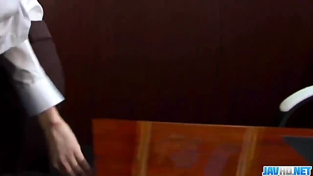 Japanese Secretary Ibuki Gets Fucked Hard In The Office