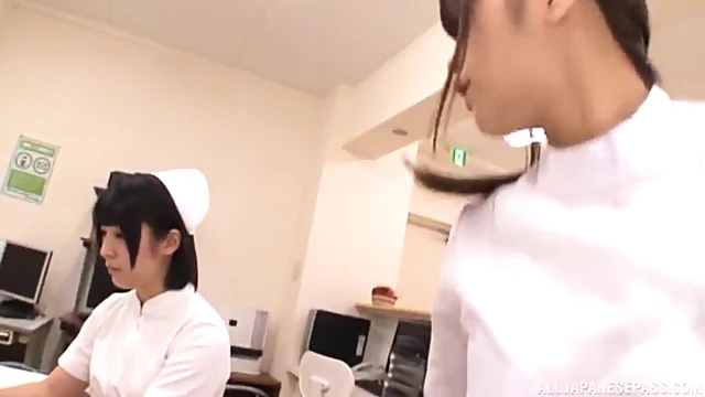 Sneaky Under-The-Table Action As He Eats Out Wet Nurse Pussy