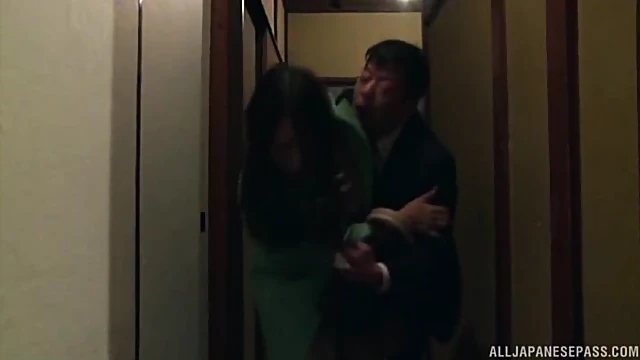 Sultry Kitchen Quickie, Asian Housewife Ryoko's Steamy Encounter