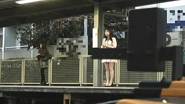 Long-Haired Japanese Babe Delivers Public Blowjob Compilation Thrills