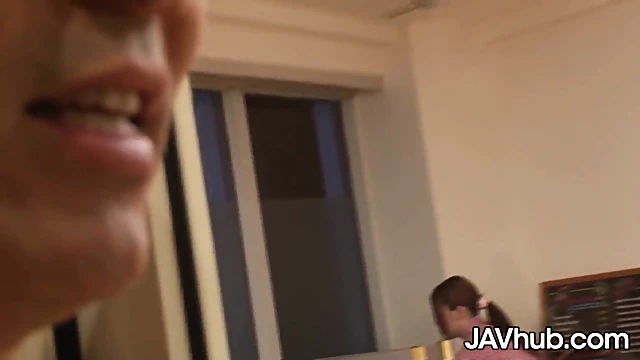 Passionate Waitress Mio Ozora Gets Fucked Hard At Diner Table